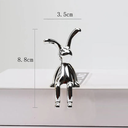 Cartoon Sitting Rabbit Ornament