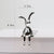 Cartoon Sitting Rabbit Ornament